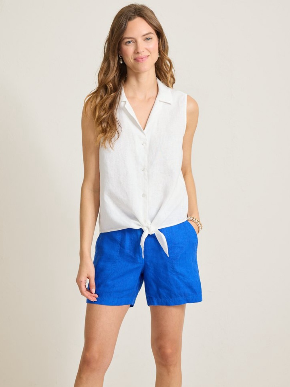 Tommy Bahama | Two Palms Sleeveless Linen Shirt